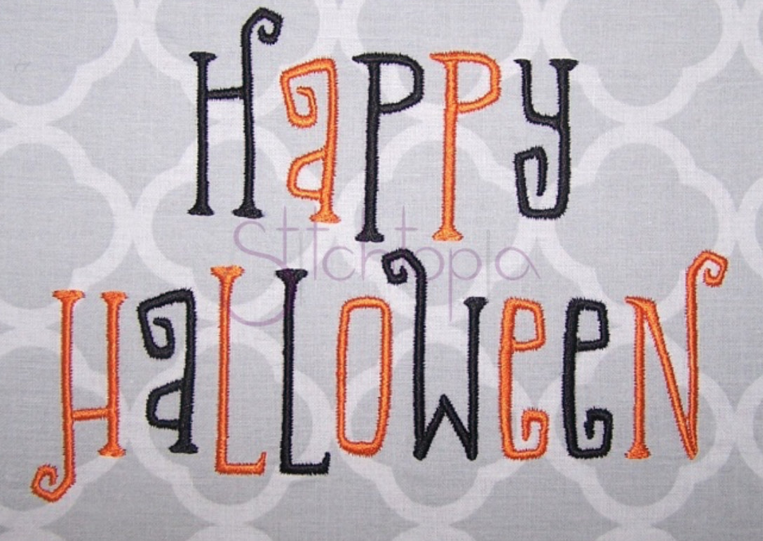 Halloween Canvas Tote/Bucket