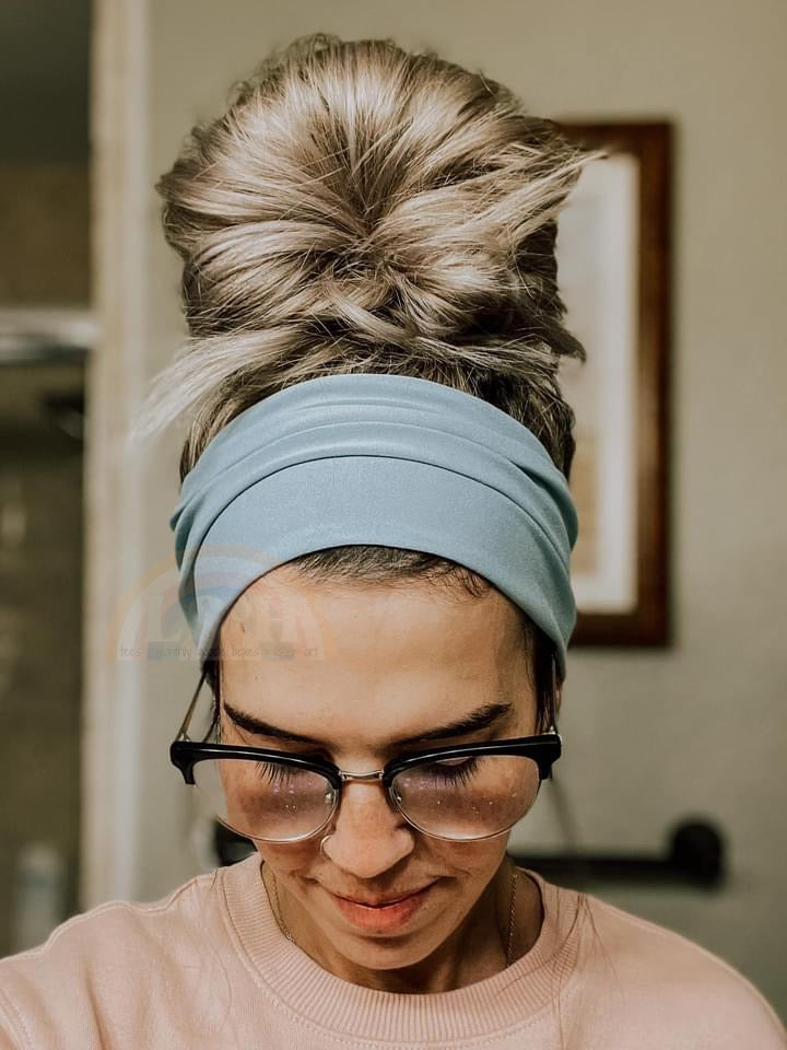 Light Denim Head Band