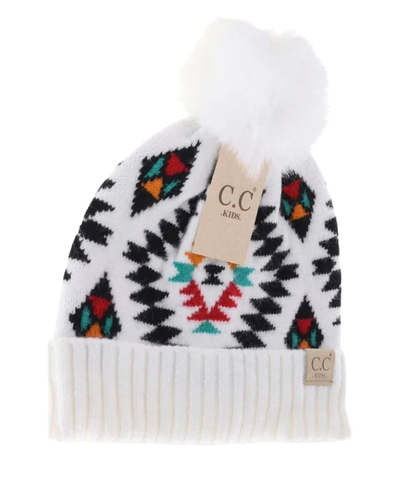 Copy of CC Aztec Faux Fur Pom