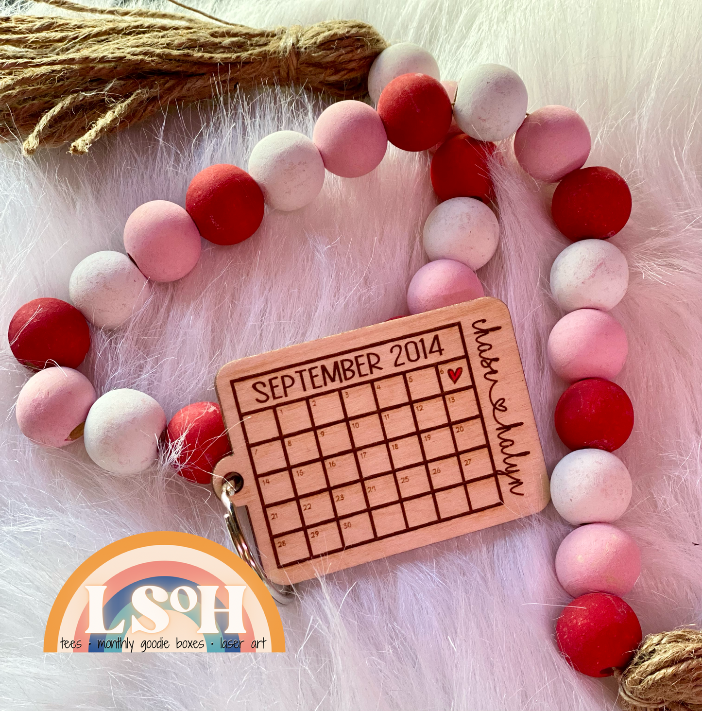 Anniversary Keychain