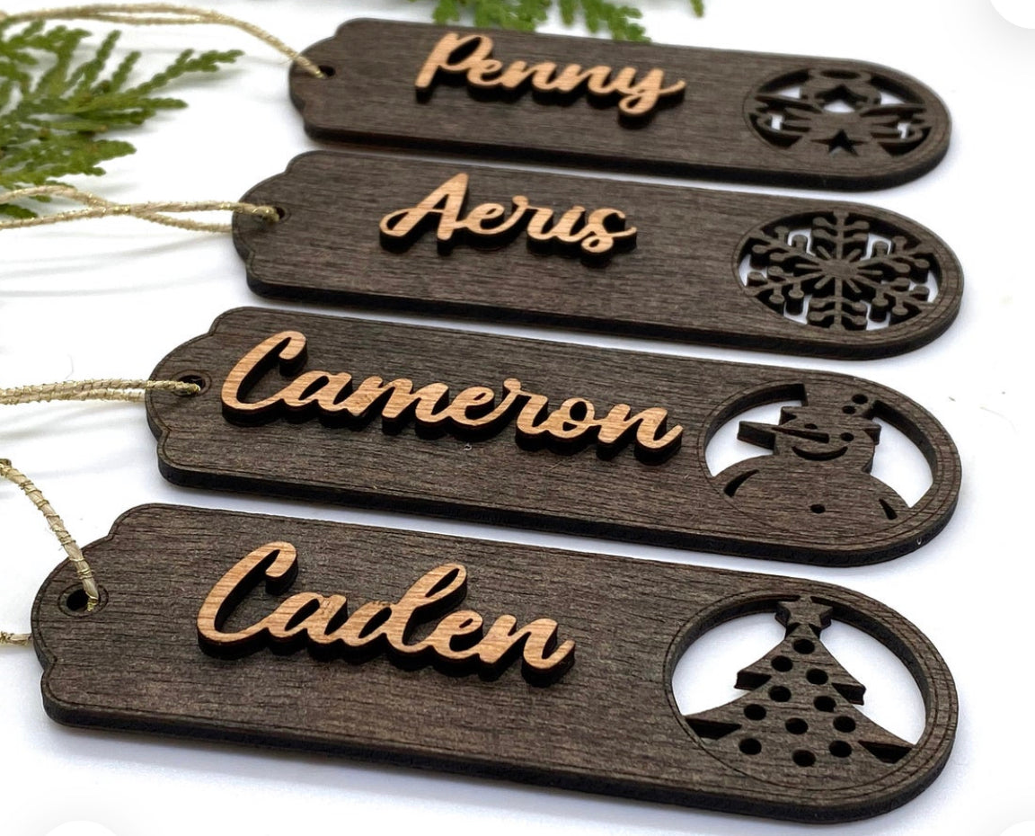 Personalized Stocking Tag
