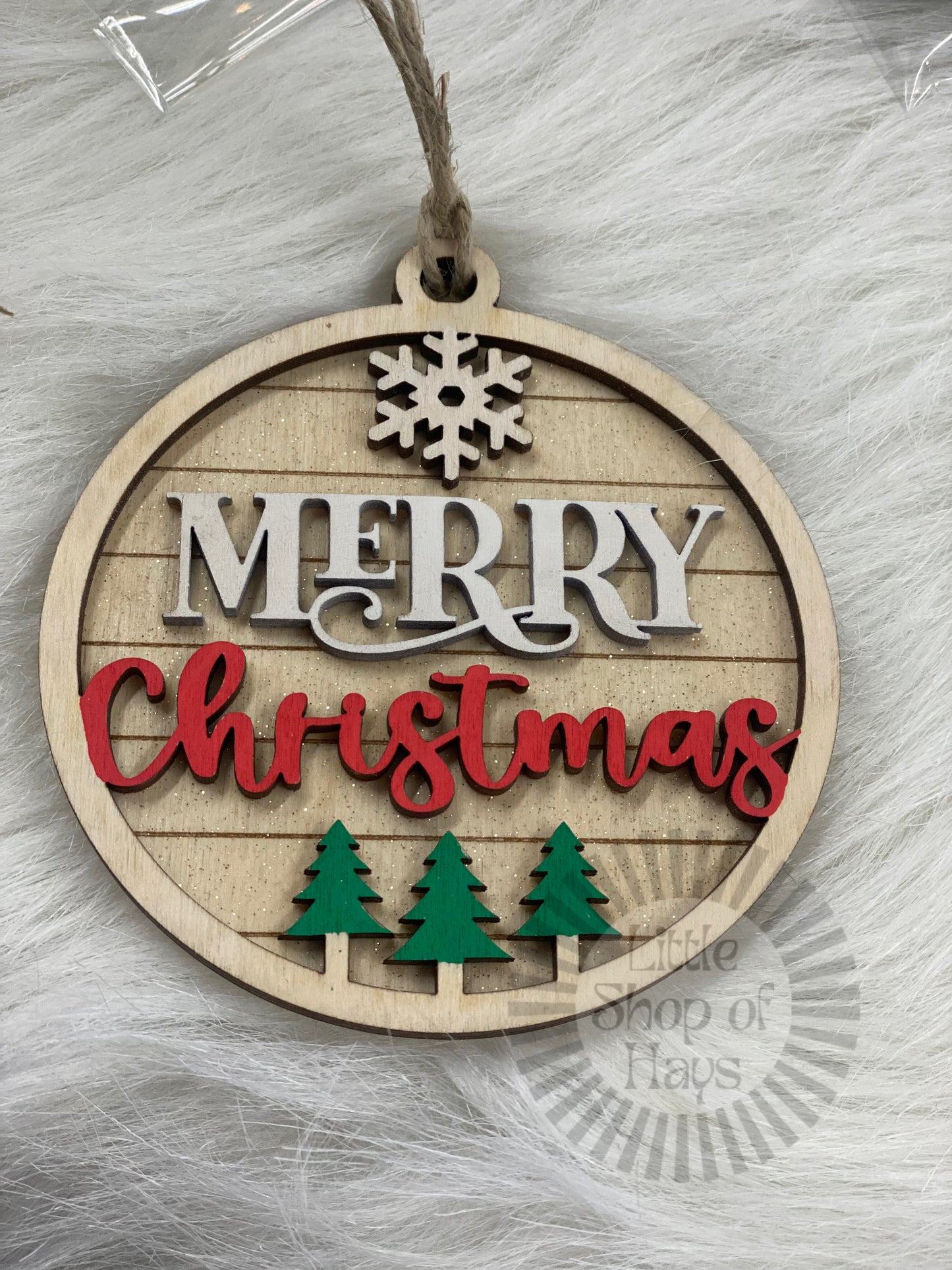 Merry Christmas Ornament