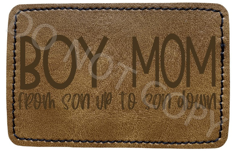 Hat Patch - Boy Mom