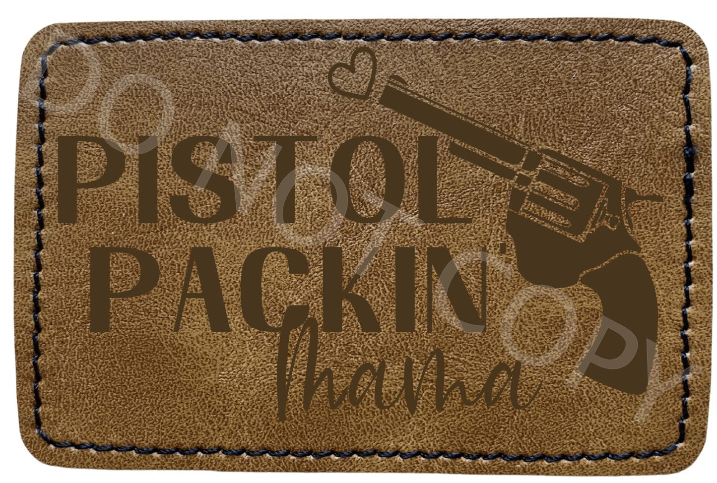 Hat Patch - Pistol Packin Mama