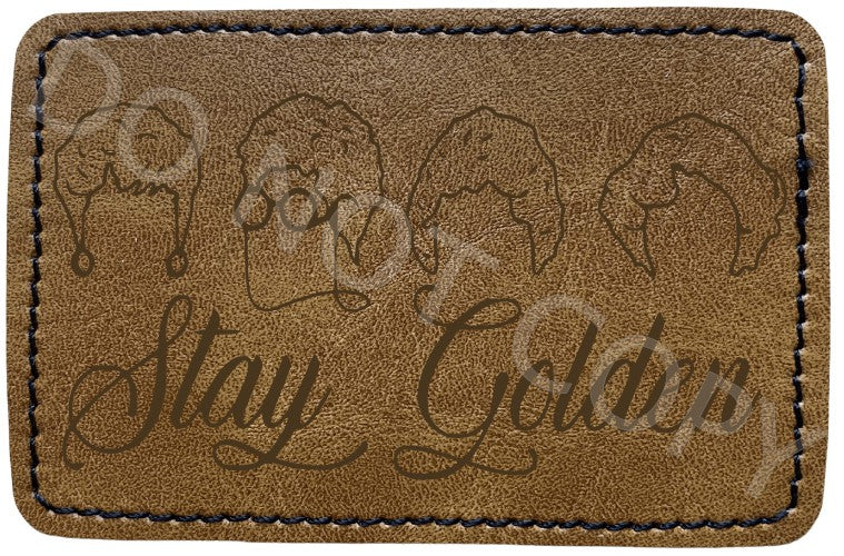 Hat Patch - Stay Golden