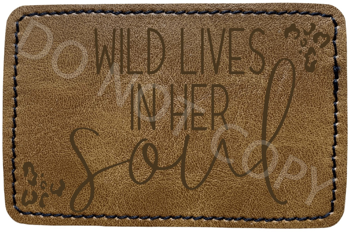 Hat Patch - Wild Lives In Her Soul