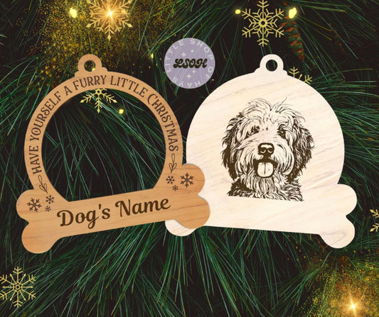 Personalized Punny Dog Ornaments (20 Puns // 51 Breeds)