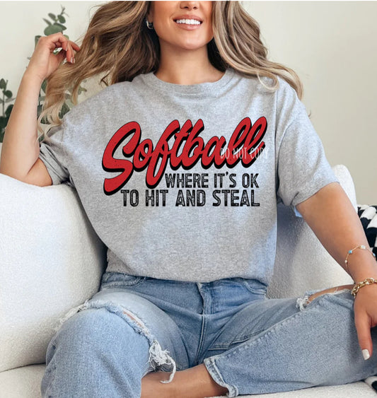 Softball - Hit and Steal M2