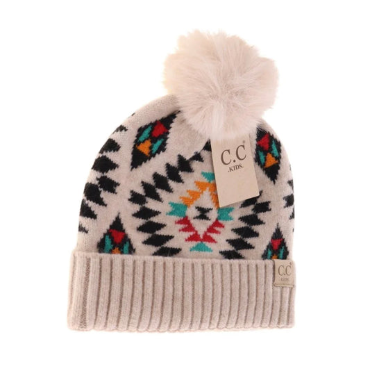 Copy of CC Aztec Faux Fur Pom