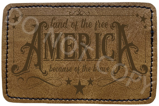 Hat Patch - America