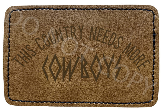 Hat Patch - More Cowboys