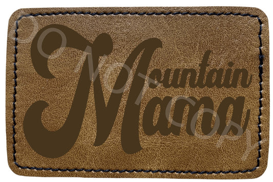 Hat Patch - Mountain Mama